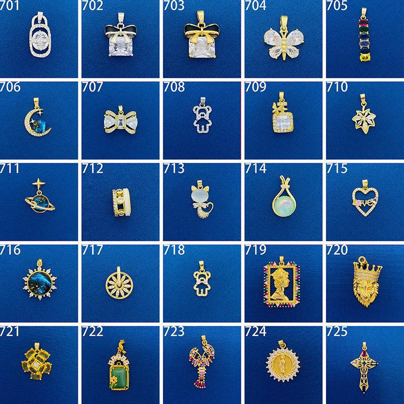 2022 nuevo 100 accesorios colgantes al por mayor casual a juego DIY joyería en línea popular TikTok sin cadena