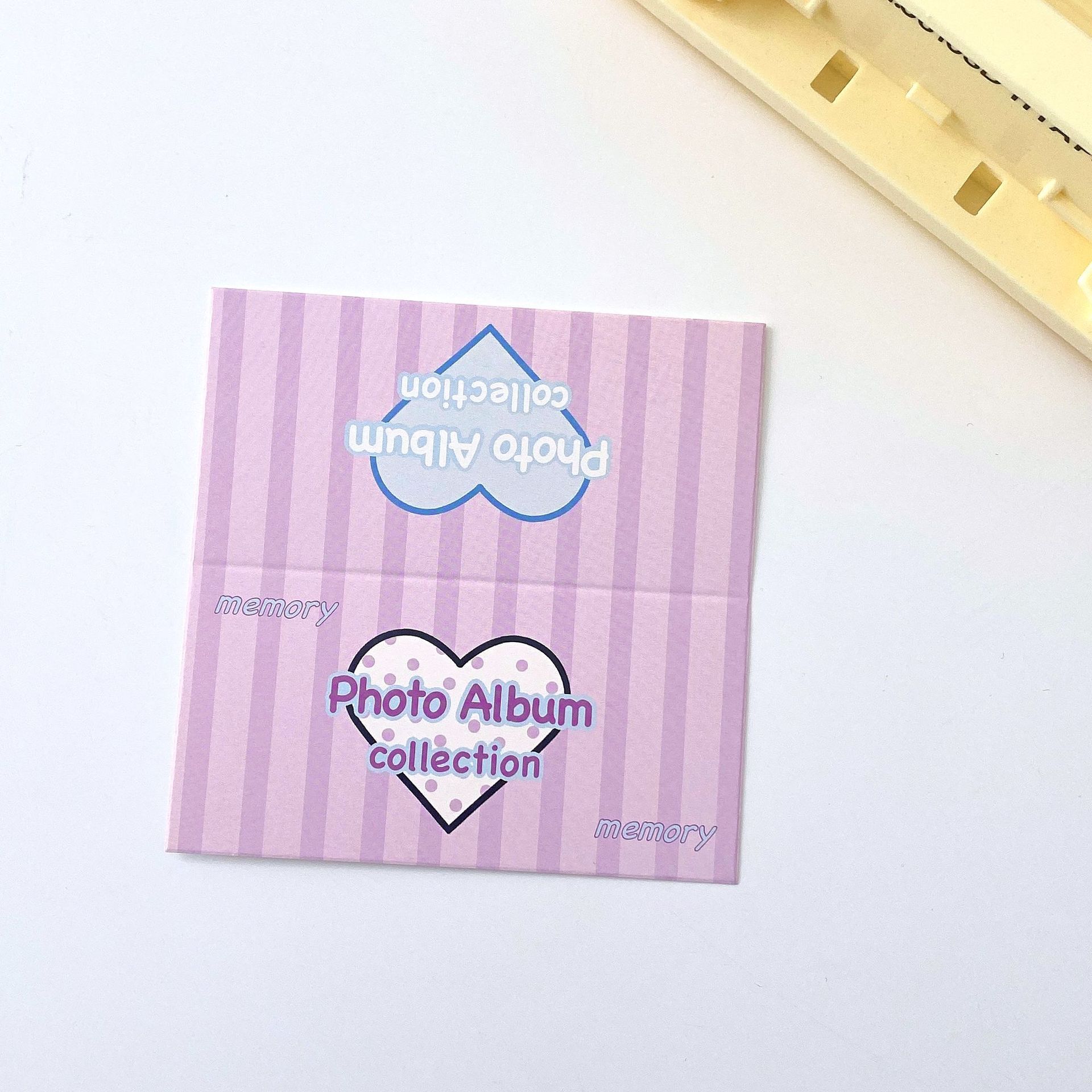 한국식 보라색 하트(카드 헤드)