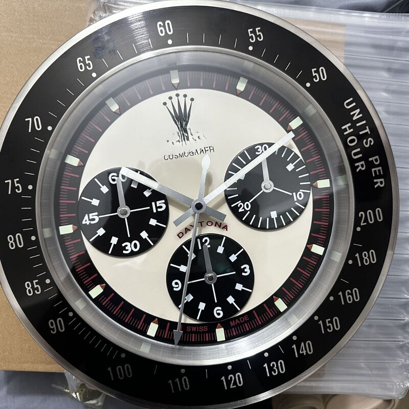 Fashionwallclock劳力水鬼迪通拿格林尼治系列金属14寸挂钟北欧|undefined
