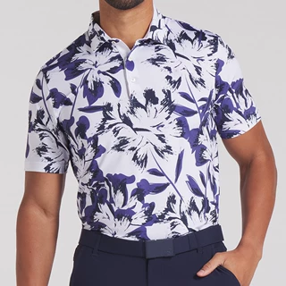 定做印花高尔夫球服功能性速干防晒透气POLO衫高端男装短袖定制