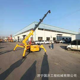 履带5吨蜘蛛吊 遥控自行走蜘蛛起重机 建筑工程遥控车图片