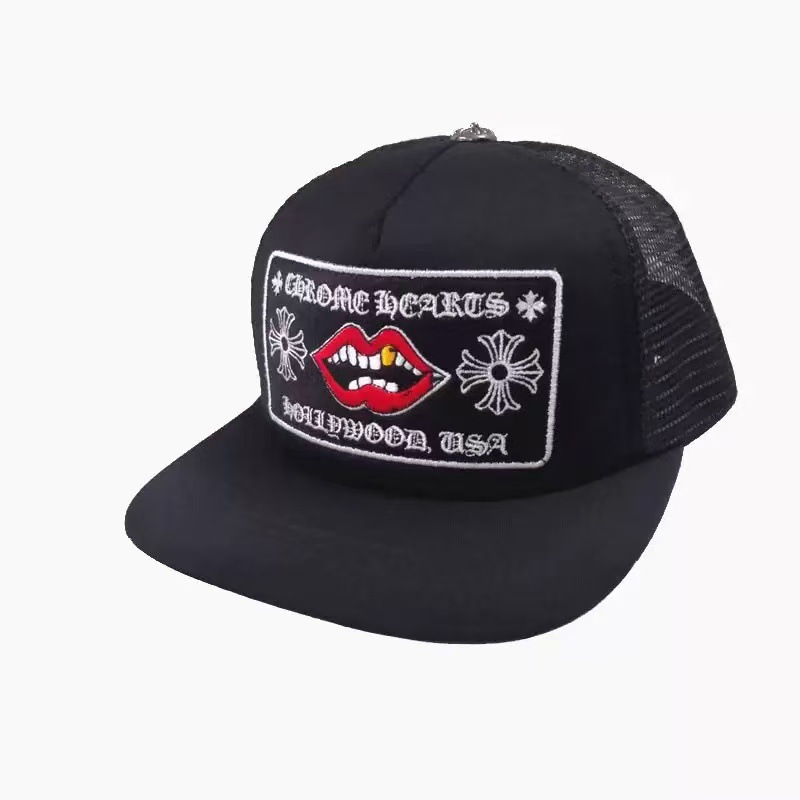 Comercio exterior americano sombrero de béisbol sombrero de camión K-R - Corazón sombrero de camión sombrero de malla transpirable sombrero de malla al aire libre