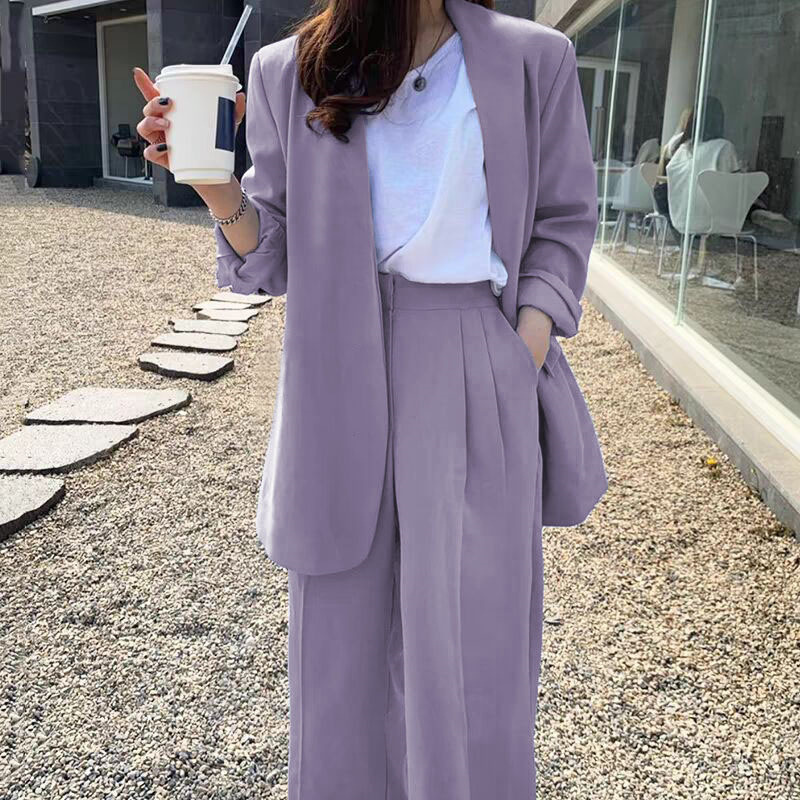 Taro purple single-piece suit