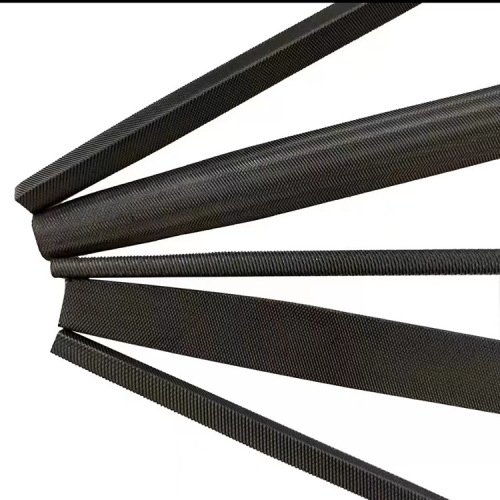 Handle-mounted multi-specification files with handle, three-piece set, five-piece set, flat, triangular, half-round files