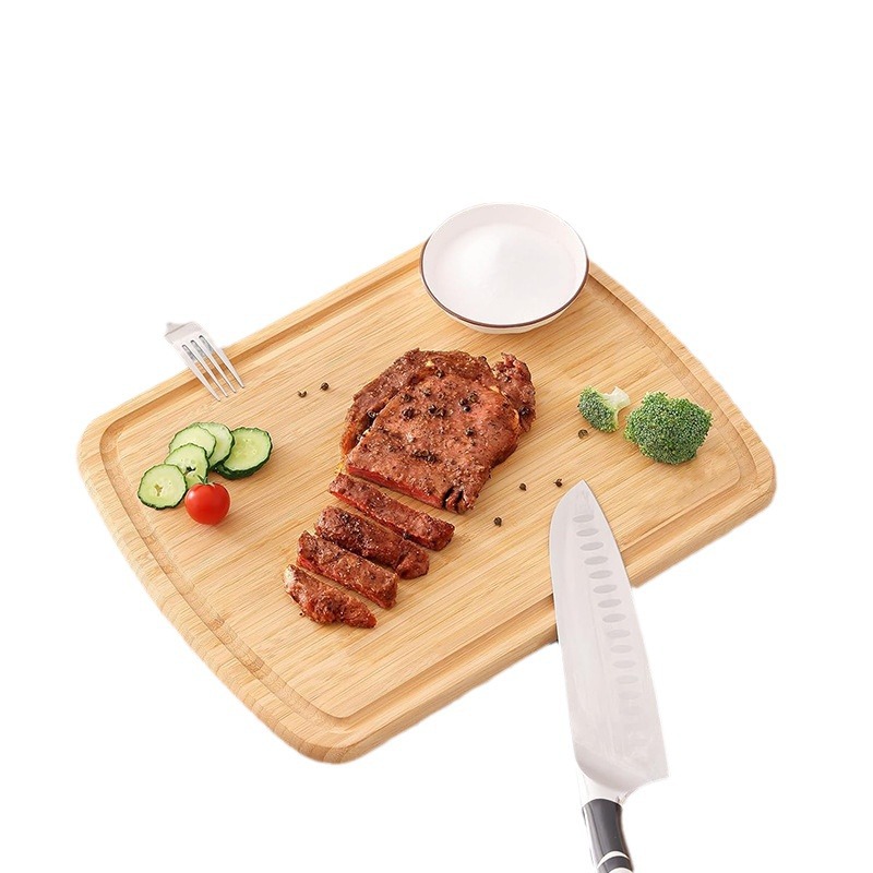 Tabla de cortar de bambú multifuncional para el hogar tabla de clasificación de verduras de frutas y verduras tabla de paneles de paneles para bebés tabla de alimentos suplementarios tabla de queso