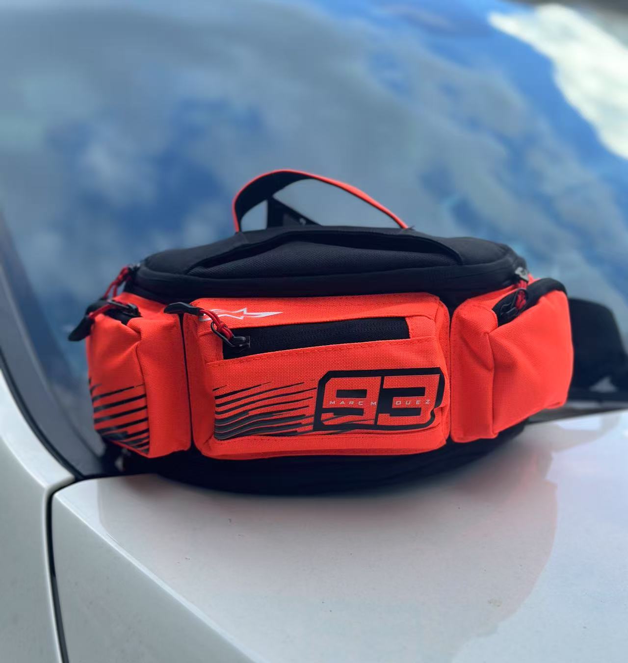 New 93 블랙 오렌지 (레이저/워시 라벨/ykk 지퍼)