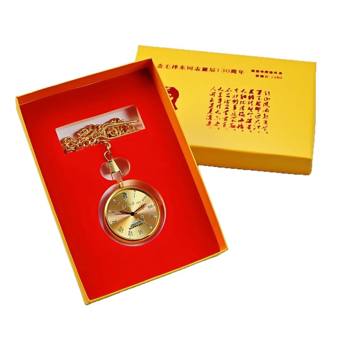 Gifts Popular Retro Male and Female Nurses Medical Examination Watch Student Necklace Hanging Watch Automatic Pocket Watch Mechanical Watch