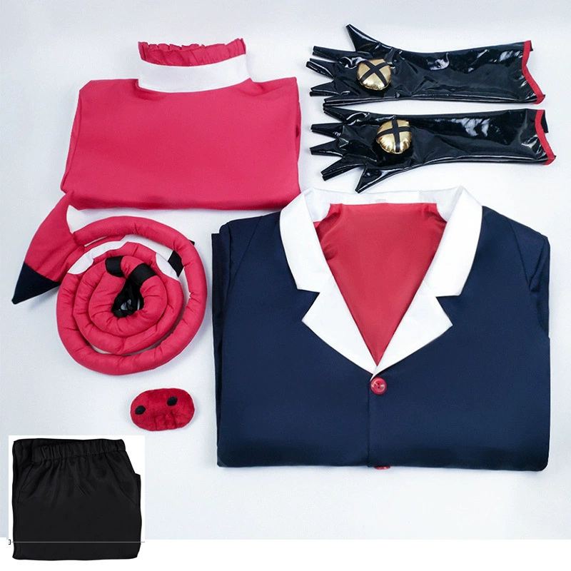 Новые товары для американской драмы Hell Inn Cos Costume Hell Inn Alastor Cosplay одежда оптом