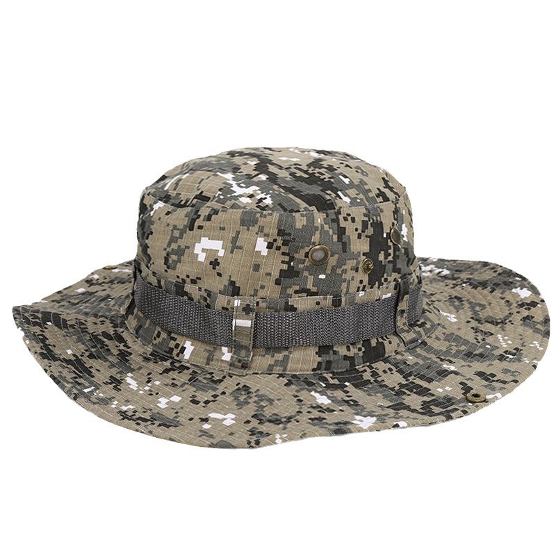 Sombrero de pescador de verano de tela de doble cara almacena portátil sombrero de verano al aire libre pesca gorra gorra de sombrero