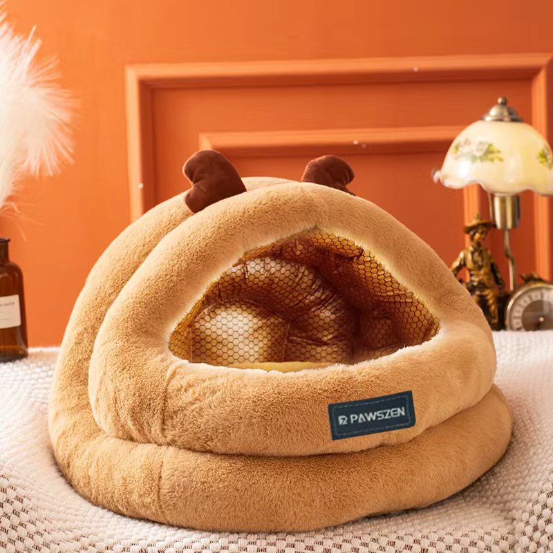 Customized Dog Kennel Semi-Enclosed Graphene Material Pet Kennel Super Warm Cat Kennel Cat Villa Anti-Static Pet Supplies