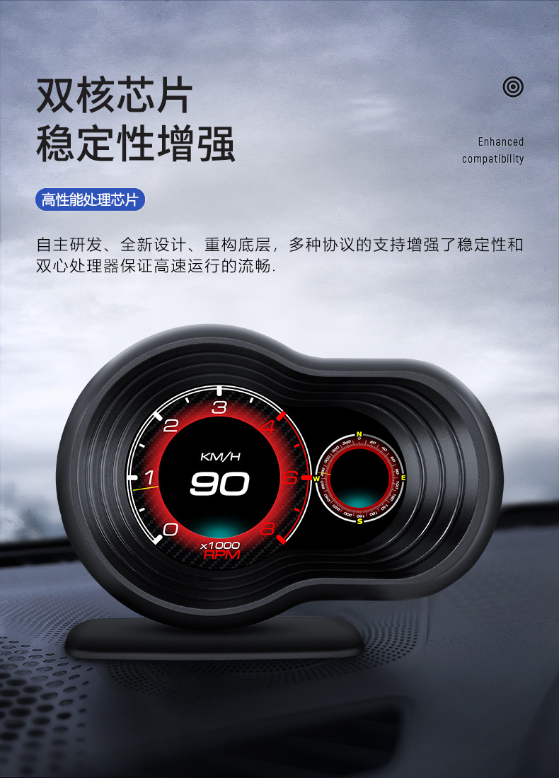 车载hud抬头显示器