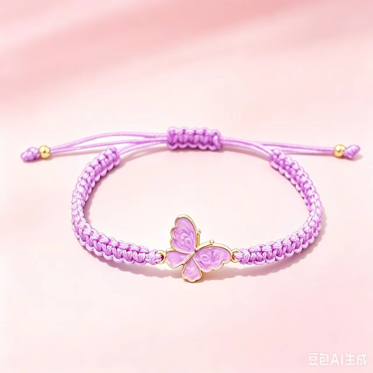 Pulsera Tejida de Mariposa en Aleación de Zinc para Parejas image 21