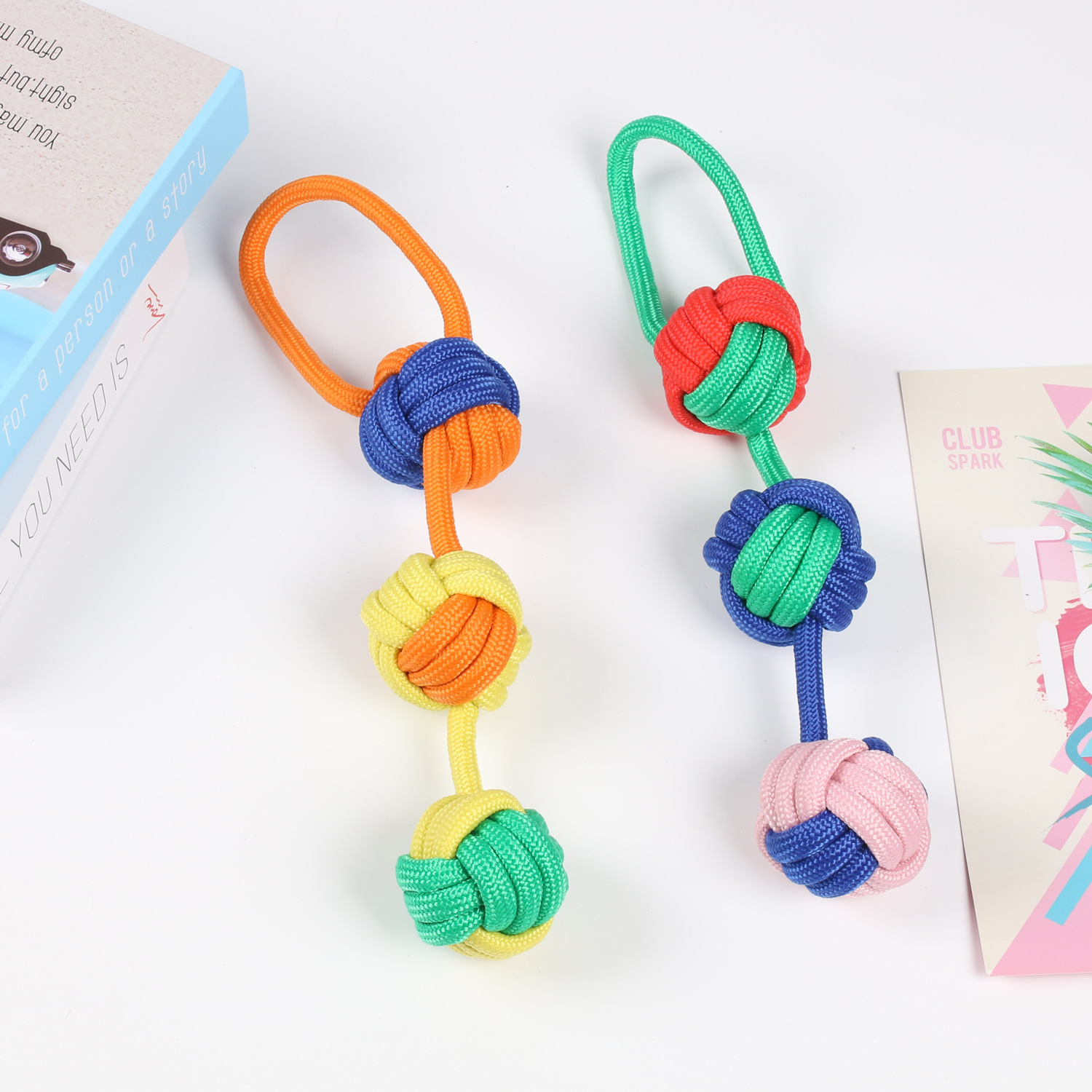 Juguetes para perros tejidos de polipropileno personalizados del fabricante