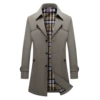 8906 Coffee Color Spring and Autumn Single Medium Long Style Video Same Style