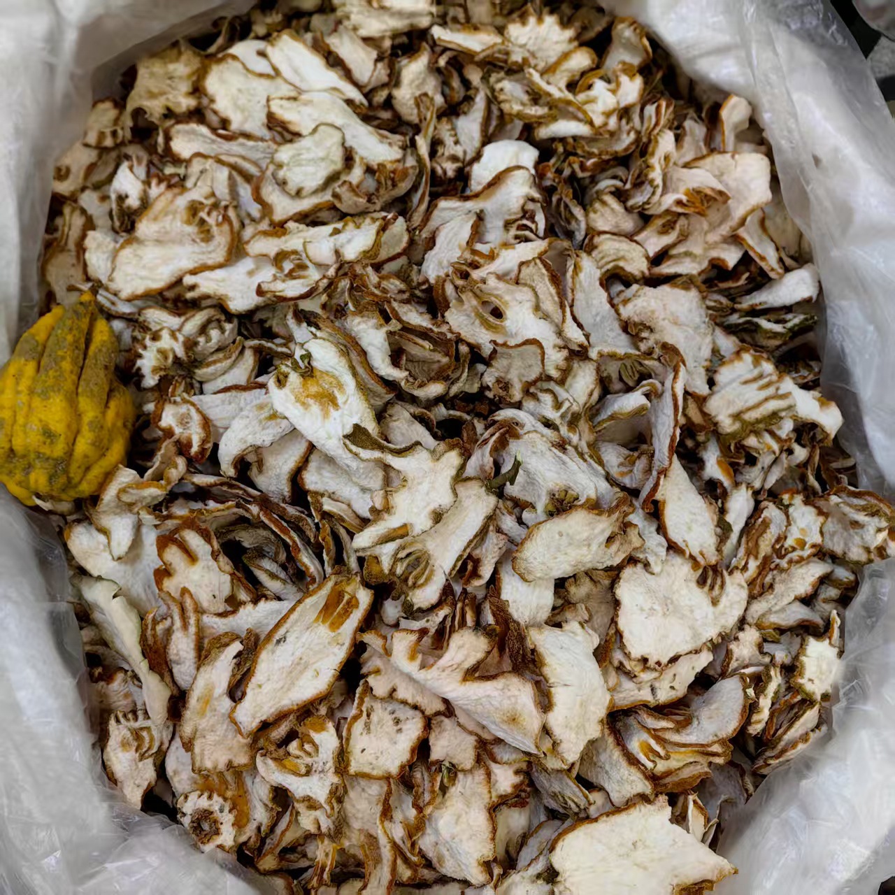 Sichuan Bergamot Foshou Sliced Dried Citrus Fruit Traditional Herbal Tea Ingredient 500g specifications