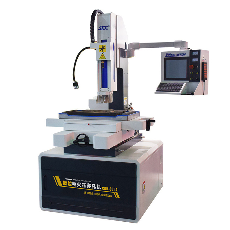 Máquina de perforación de chispa eléctrica CNC CDK-805A máquina de perforación de chispa eléctrica automática máquina de perforación de control de profundidad digital de escritorio