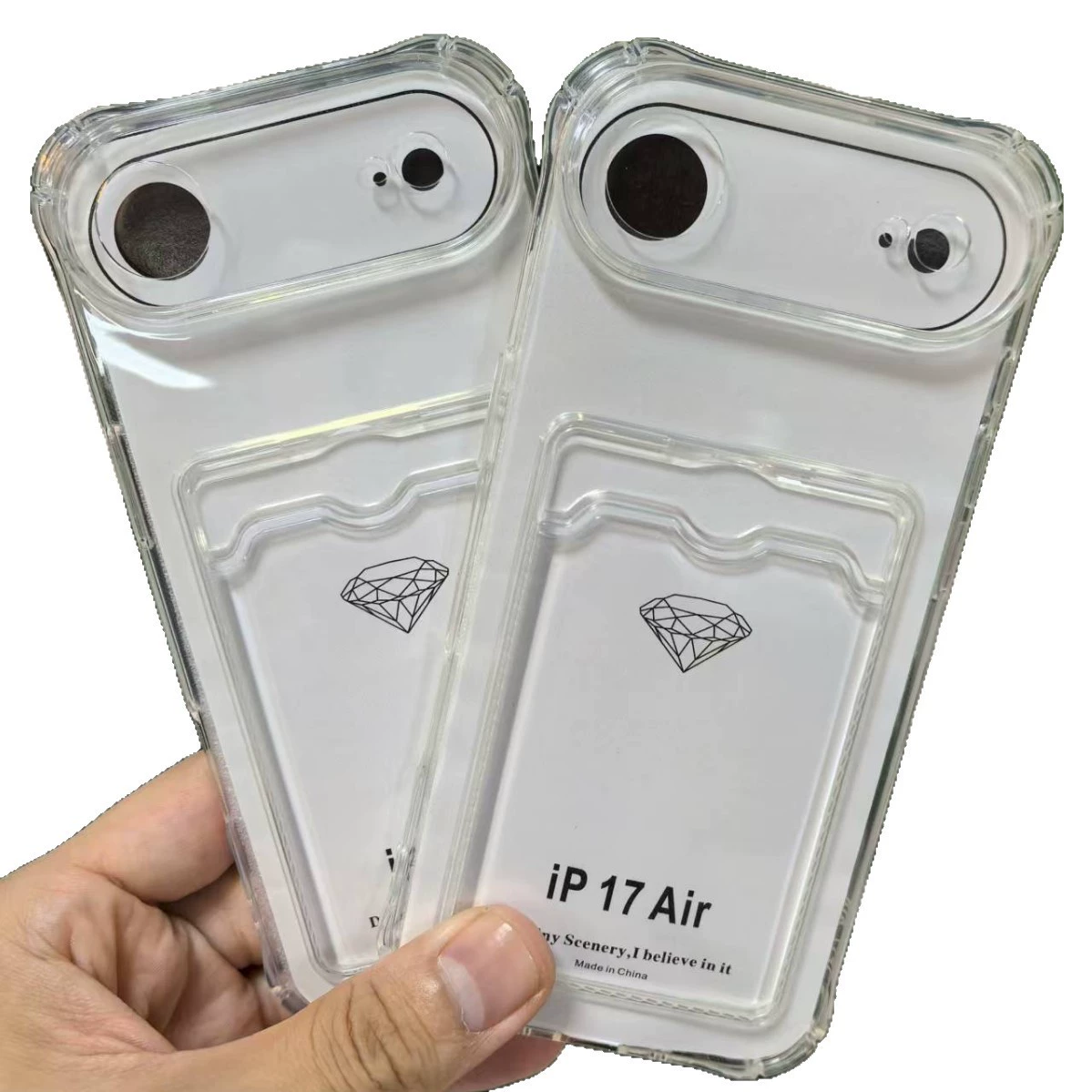 Чехол-картхолдер для телефона Apple, iPhone 15 Pro / iPhone 16 Pro, защита от падений, увеличенная толщина, 16, 16 Pro Max, 15