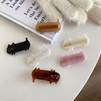 现货批发日系卡通可爱猫咪发夹喵星人甜美刘海夹鸭嘴夹小清新发饰