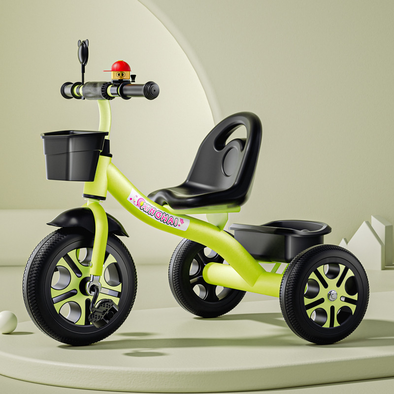 Triciclo infantil 1 - 3 - 2 - 6 años de edad, carro de bebé grande, bicicleta, carro de jardín de infantes image 11