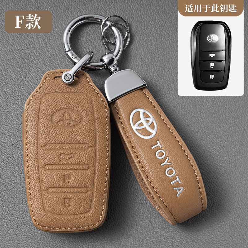 도요타 F (다크 브라운) [스마트 3 키] 고급 양피