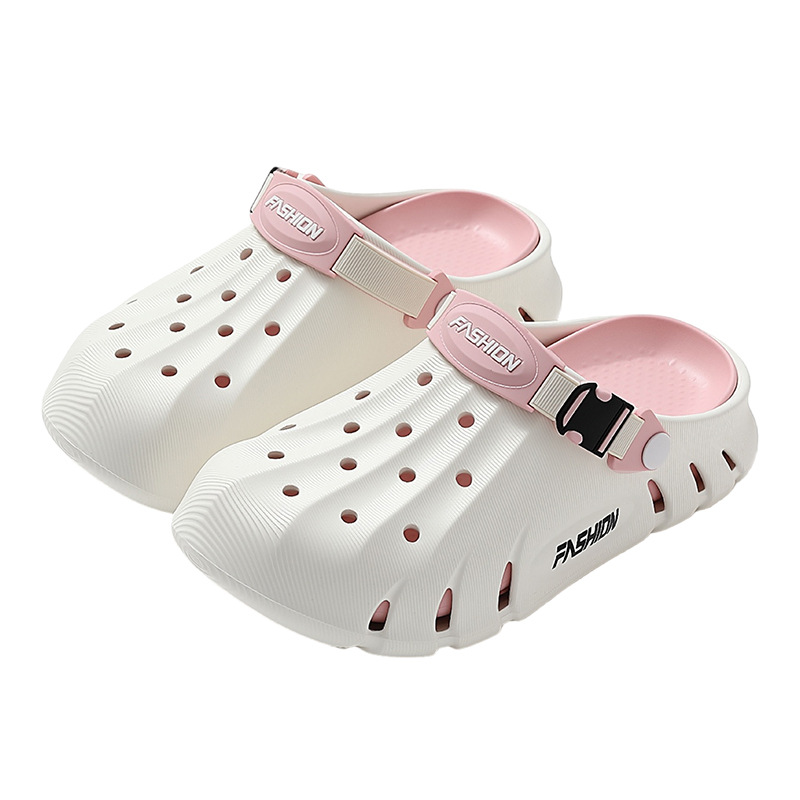 Women's Outdoor Slippers Comfortable Cushioned Closed Toe Shoes_voghion.com