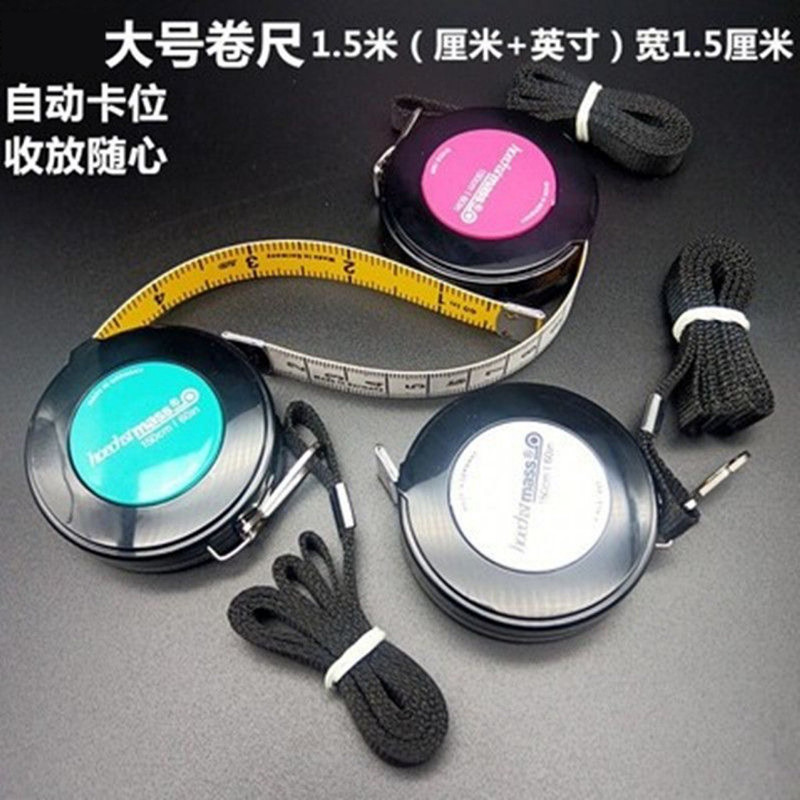 Cinta métrica de calidad importada, cinta métrica, cinta métrica, cinta de medición, cinta de sastre, cinta métrica, medida de 1,5 metros, ropa