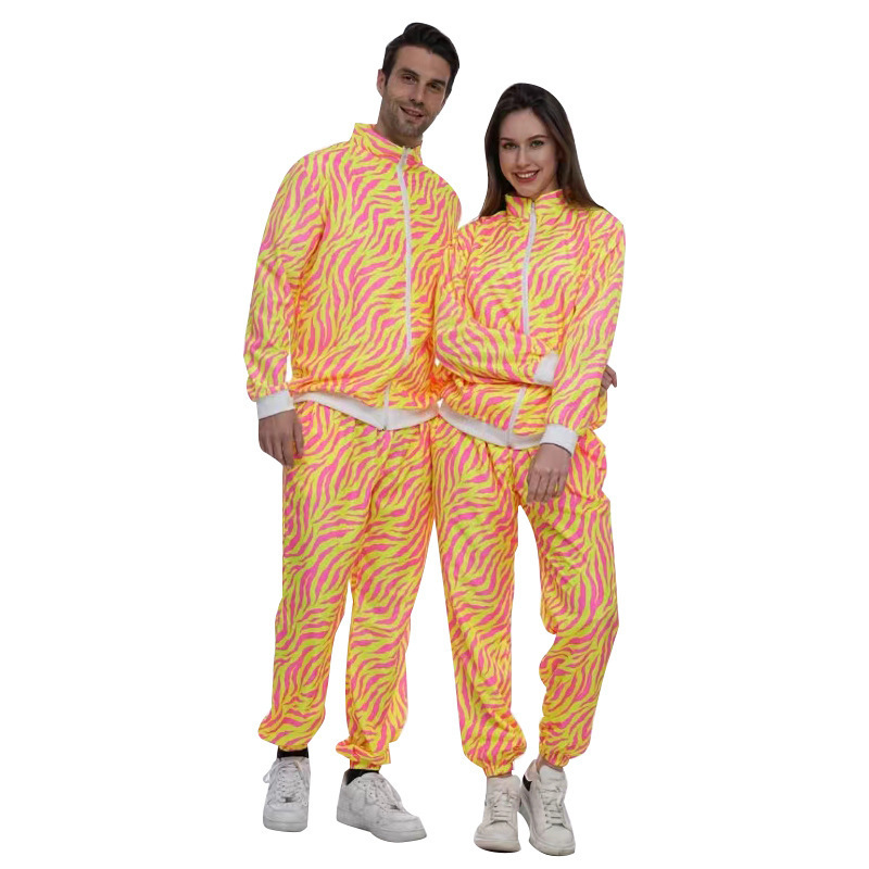 Halloween Costume 80S Retro Disco Cosplay Party Stage Performance Outfit Disco Party