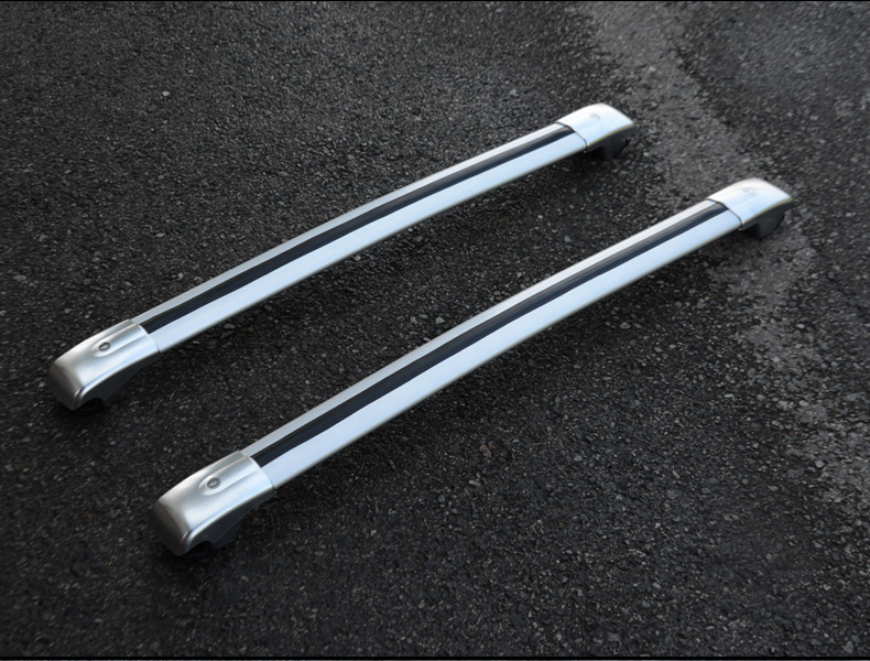 Crocodile-style roof rack with crossbars, aluminum alloy roof rack, universal travel rack with strong load-bearing capacity