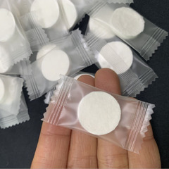 500粒干壓縮面膜紙粒一次性無紡布扣超薄水療補水面膜美容院專用