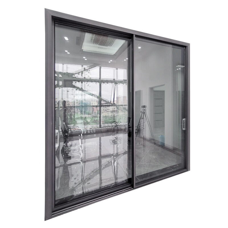 Wholesale Bulk Luxury Manufacturing Aluminum Exterior Double Glass Sliding Door Sliding Door Other Doors