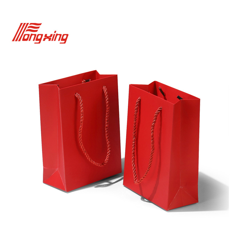 同兴首饰包装手提袋珠宝印刷纸袋饰品礼袋高颜值送礼包装袋子