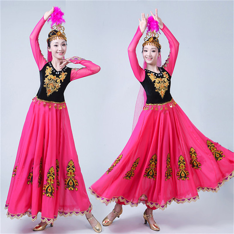 Xinjiang dance costumes for women new modern ethnic style clothes…