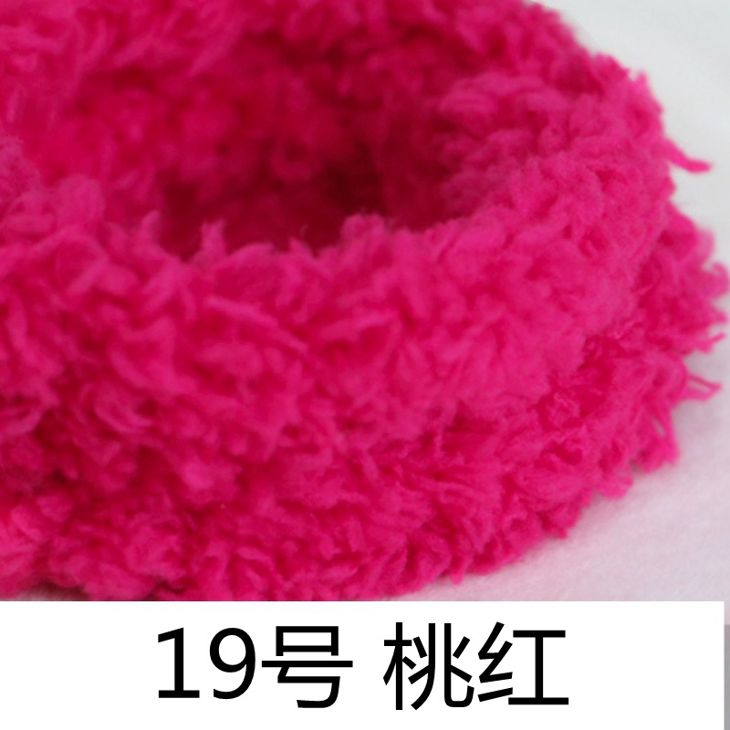 15mm cifrado Twist stick 1 m largo Super grueso Super denso tira de lana de raíz de lana hecha a mano DIY cachorro material paquete