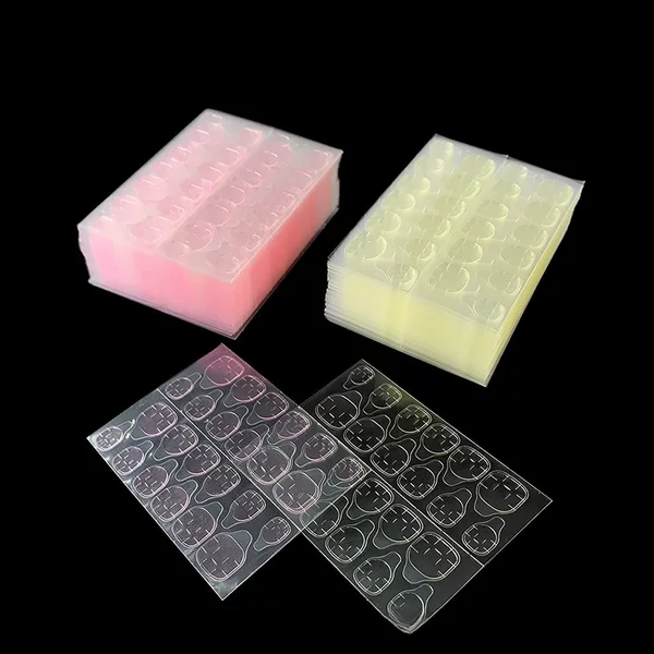 Professional formula ultra-thin powder gel for wearing nail slices jelly gum yellow gum nail nail patch super adhesive and detachable