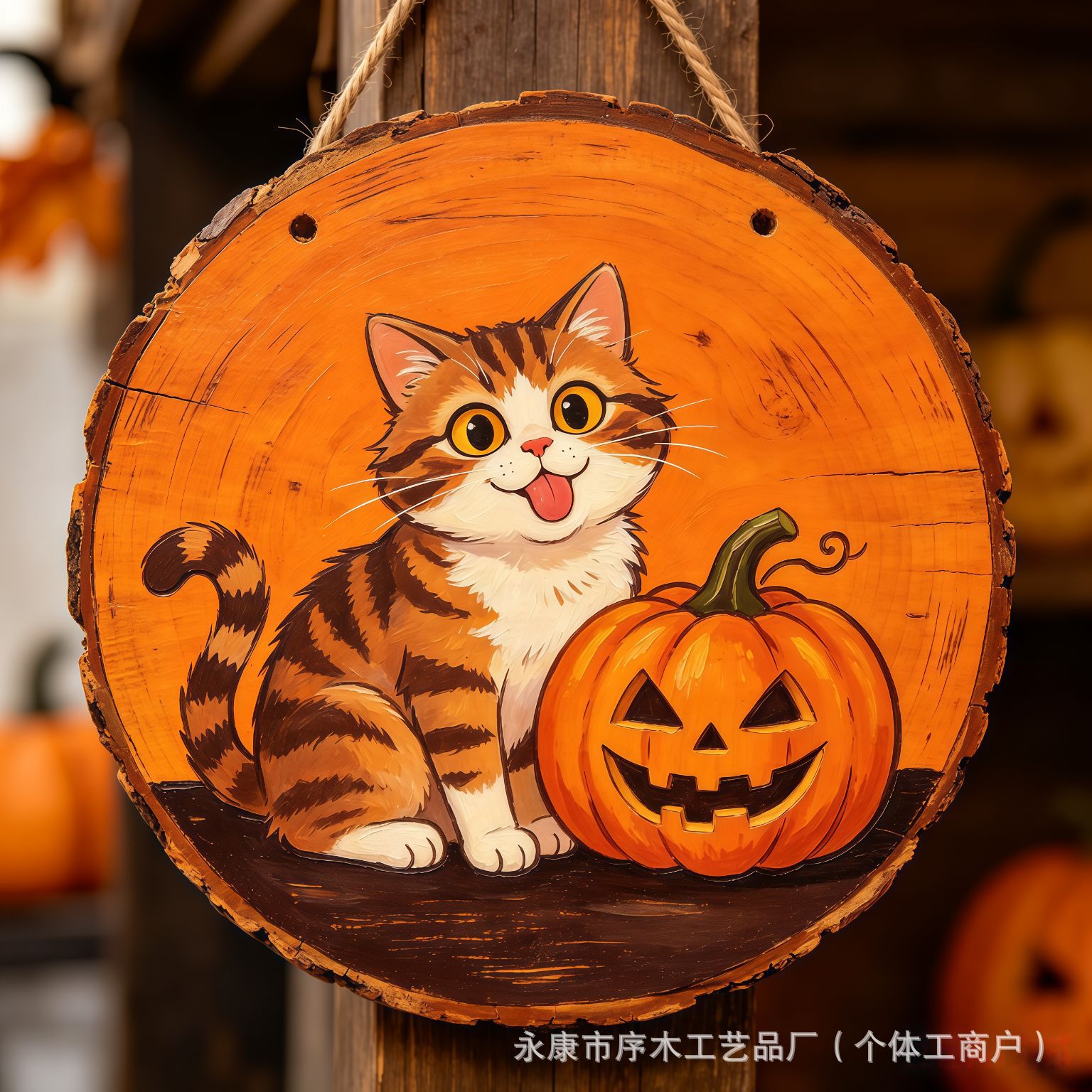 Castillo de calabazas de Halloween 86