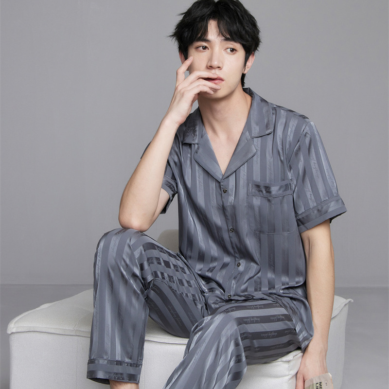 8150 스타 그레이 짧은 소매 바지