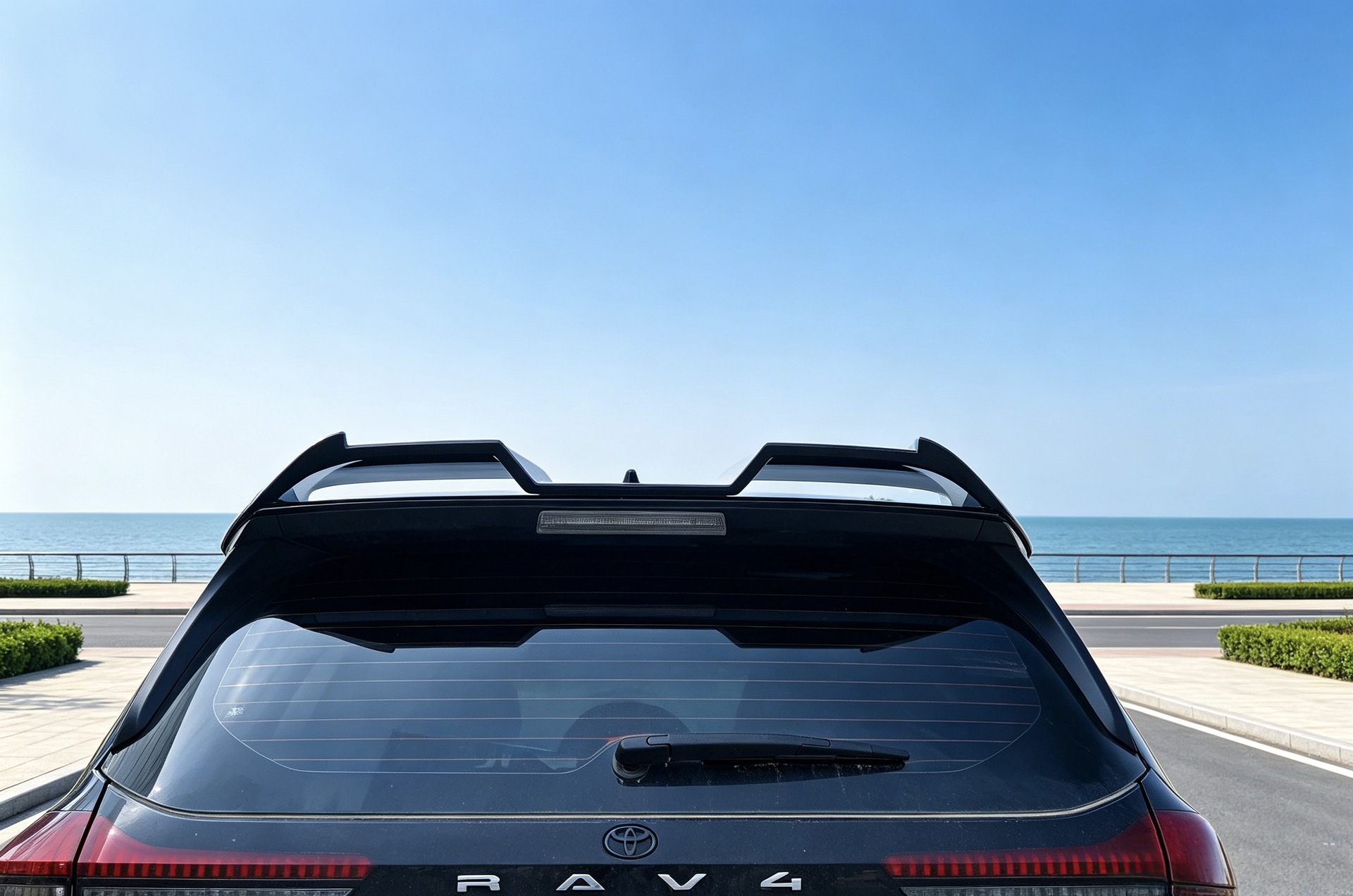Suitable for 26 Models of Rav4, Rongfang, and Wildlander Modified Front Spoiler, Side Skirts, Rear Bumper, Roof Wing, Rear Diffuser, and Louvered Spoiler
