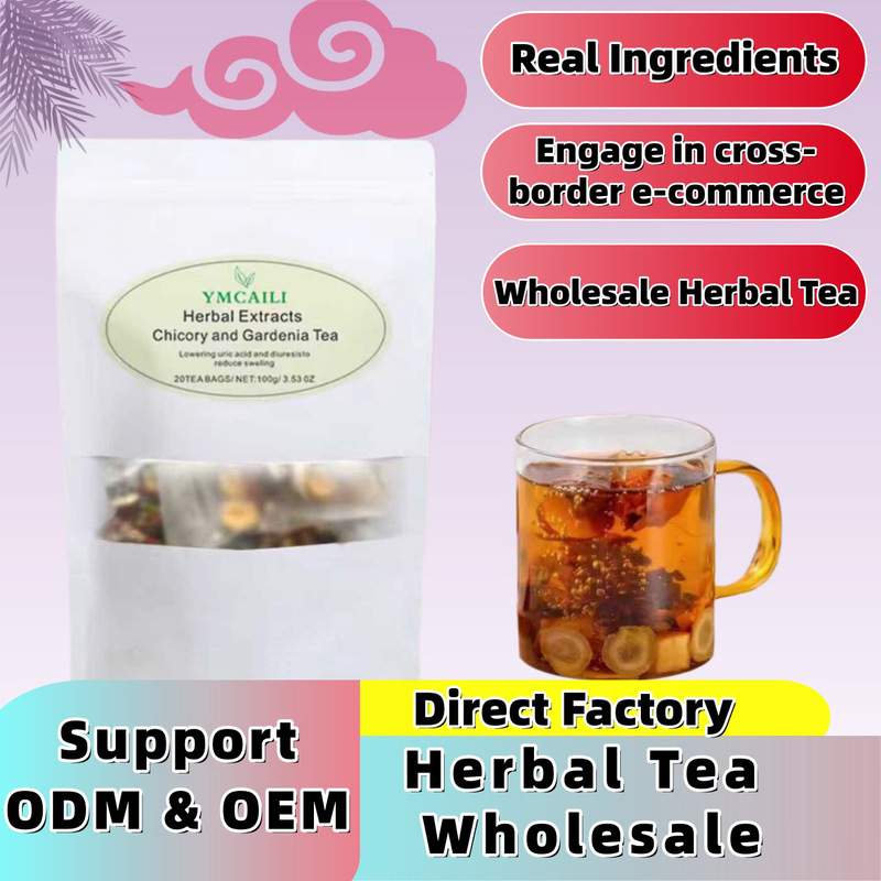 Chicory and Gardenia Tea 100g Amazon Cross-Border Detox Tea Not for Domestic Sale