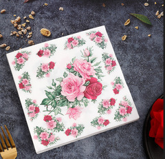 Factory direct sales cross-border colorful printed tissues for dining, entertainment, and napkins with LOGO printing facial tissues