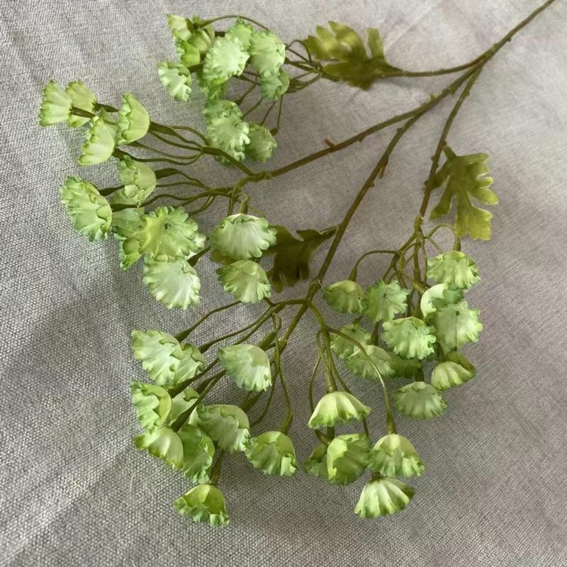 特价仿真花婚庆用花玫瑰蝴蝶兰百合满天星绣球假花白色仿真花批发|undefined