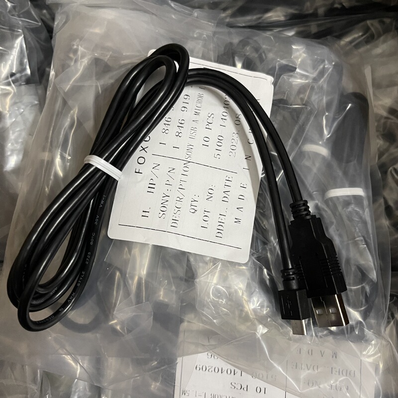 Factory supply PS4 handle charging cable 1.5 m original quality PS4 wireless handle data cable USB