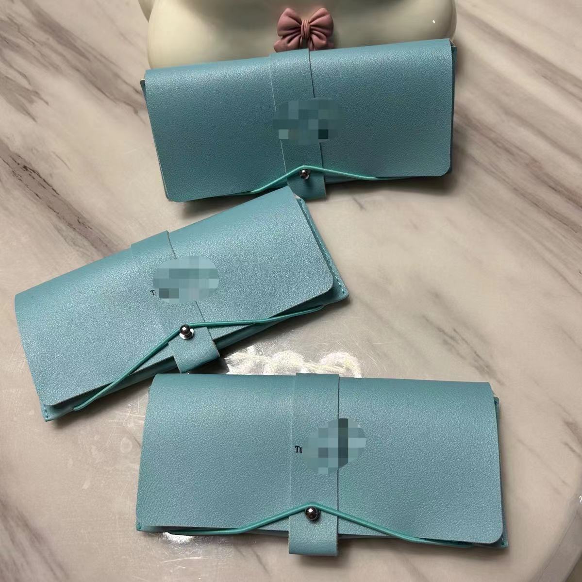 Gafas bolsa suave pequeño claro estilo fresco gafas de sol caso hecho a mano suave bolsa fábrica pelo recto gafas suave bolsa image 3