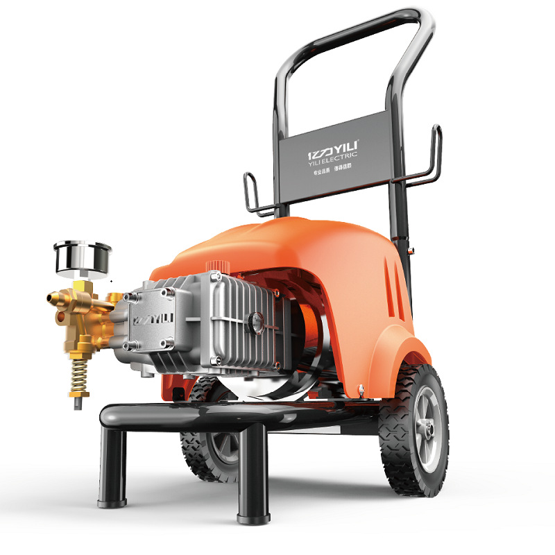 亿力YLQ7516高压清洗机1600W商用洗车机70bar手推式冲洗水枪