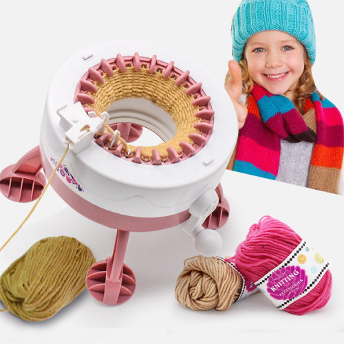 Children's DIY knitting machine 48 needles 40/22 needle star cylinder knitting wool machine knitting wool play house toys