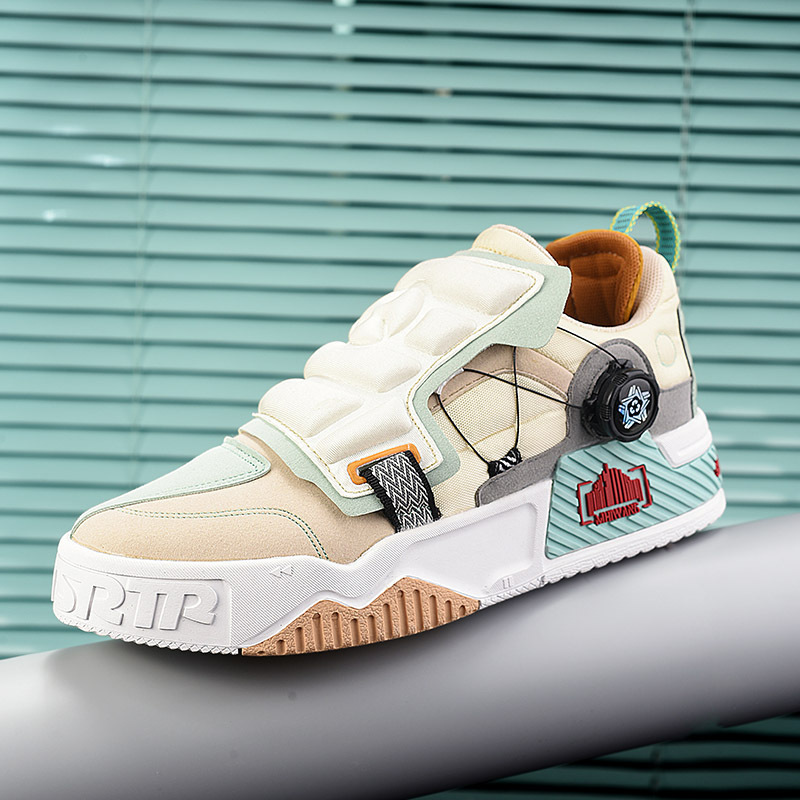 Europäische Station Neue Frühjahr Trend Turnschuhe Männer S Schwenk Schnalle Plattform Booster Casual Papa Schuhe Skate_voghion.com