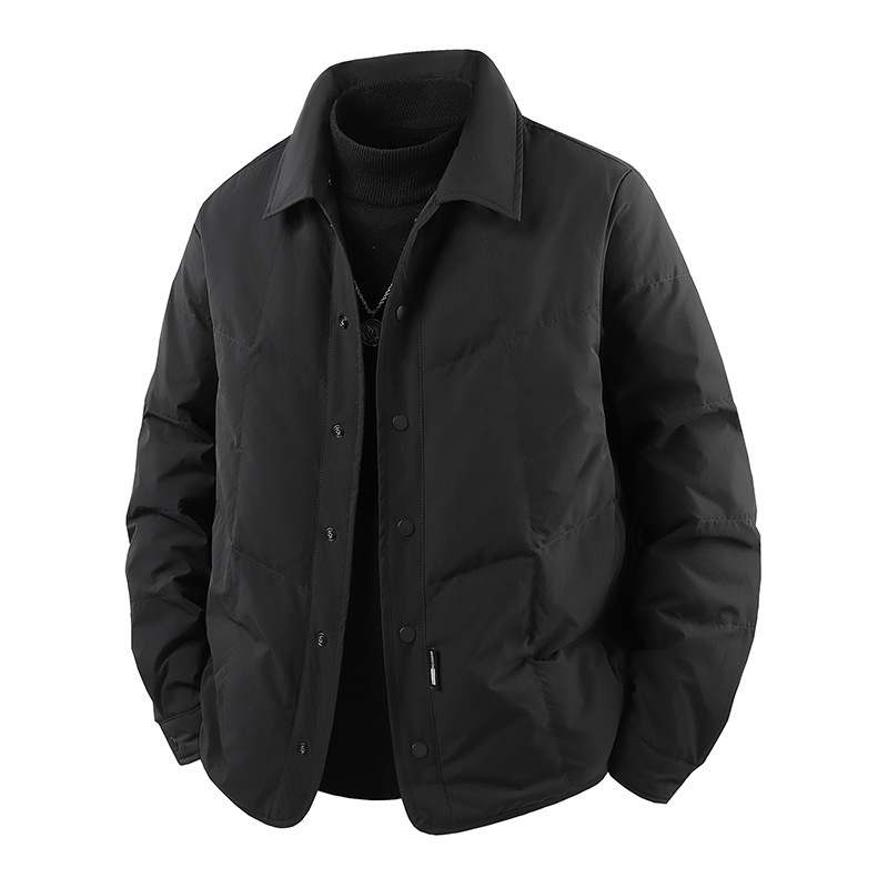 90 White Duck down Lightweight Shirt-Style down Jacket for Men, Autumn and Winter 2026 New Style, Loose-Fitting Warm Jacket for Men, Trendy 90 White Duck down Lightweight Shirt-Style down Jacket for Men, Autumn and Winter 2026 New Style, Loose-Fitting Warm Jacket for Men, Trendy