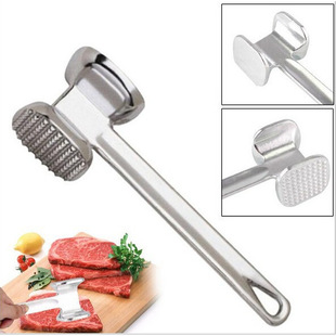 Alloy Steak Pine Meat Hammer Hit Meat Hammer Tender Meat Hammer Double-sided Hammer Household Kitchen Break Tendon Steak