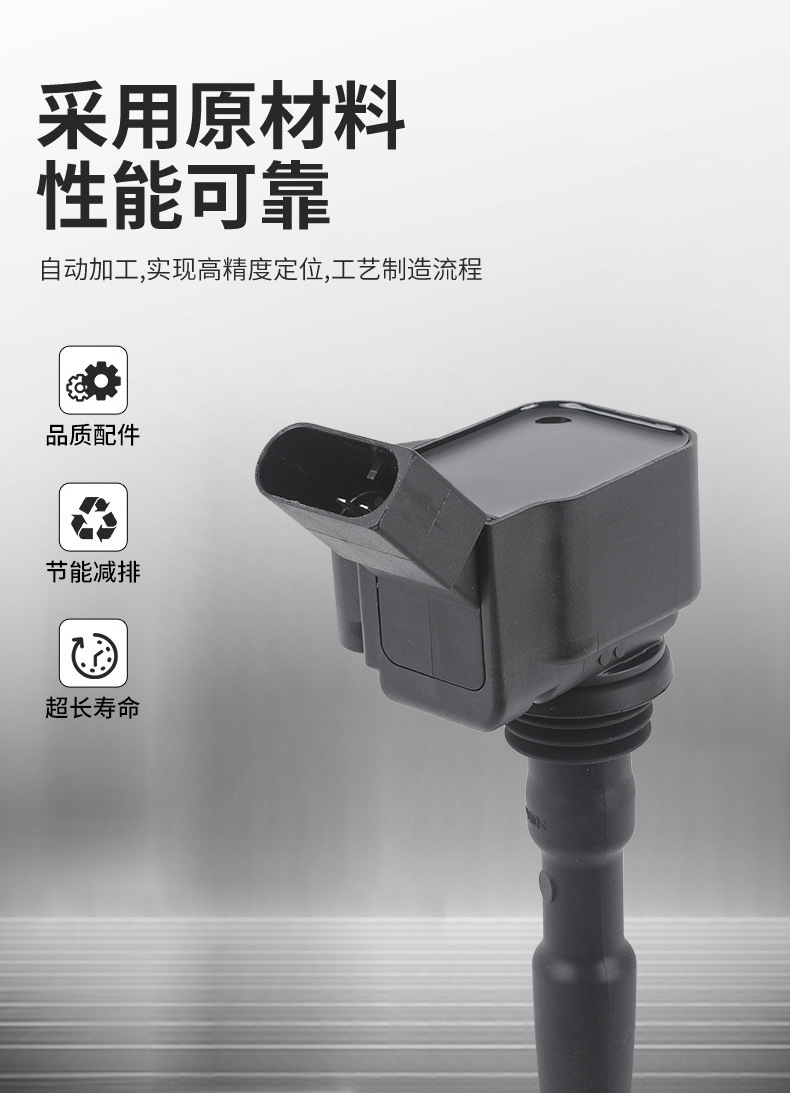 Ignition Coil 04E905110A 04E905110B 04E905110C 0986221057 Suitable for Audi