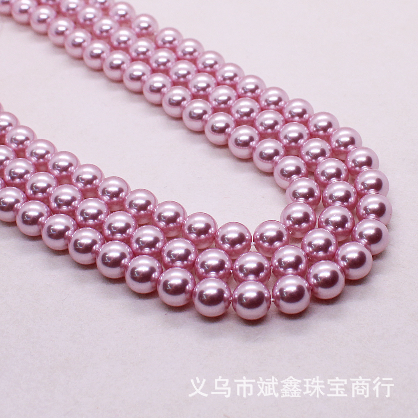 斌鑫ジュエリー7a高品質施家瑠璃真珠散珠直孔貝殻真珠diyアクセサリー部品バッチ