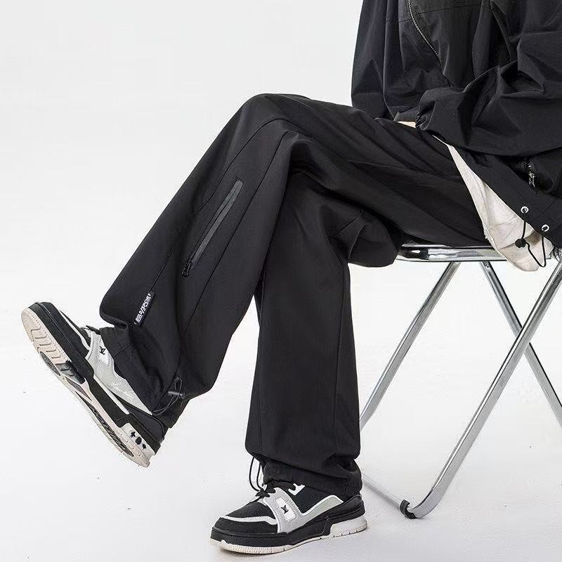 Spring and Autumn Fashion Men's New Versatile Outdoor Windproof and Waterproof Stylish Functional Trendy Workwear Straight-Leg Pants Spring and Autumn Fashion Men's New Versatile Outdoor Windproof and Waterproof Stylish Functional Trendy Workwear Straight-Leg Pants